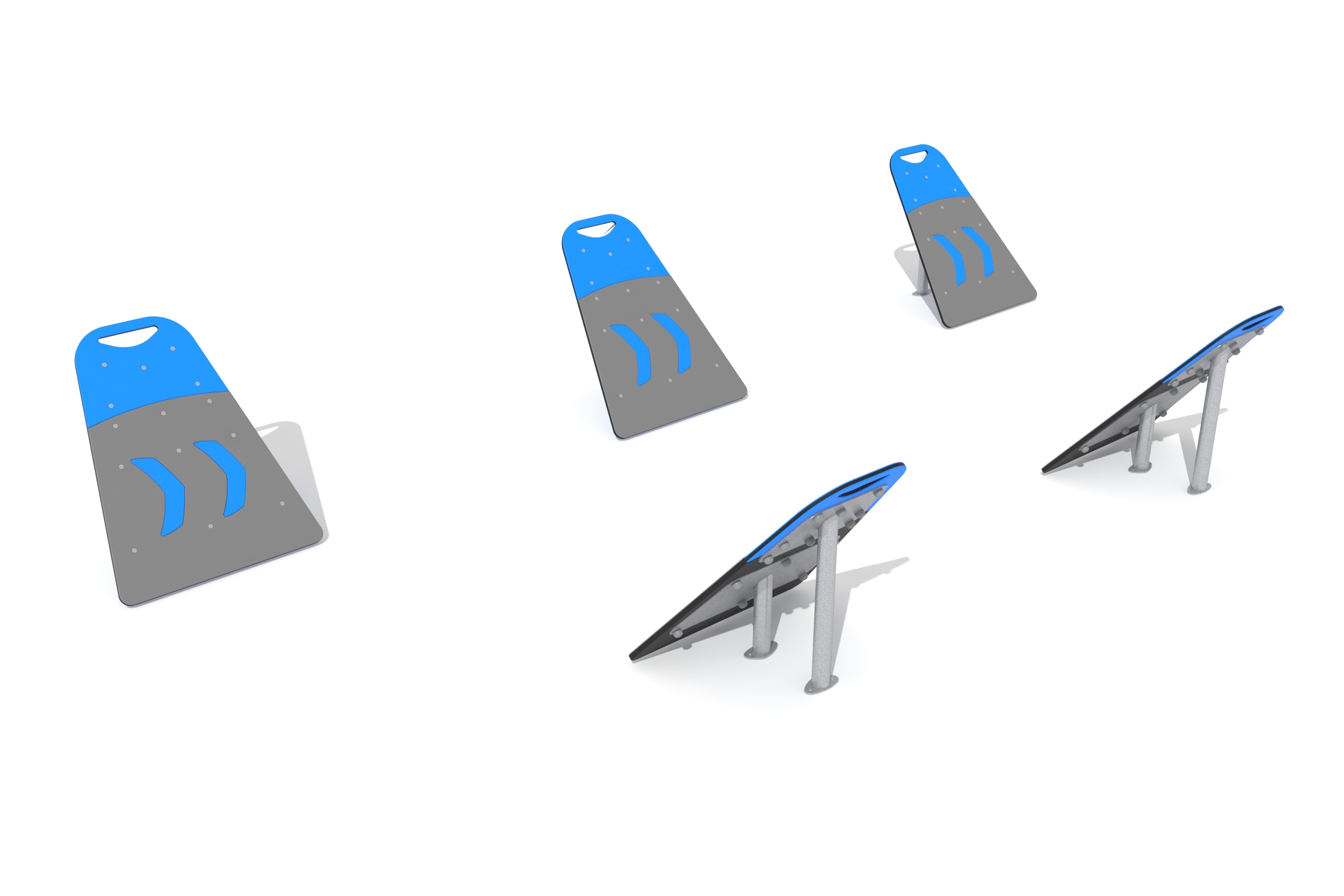 Schräge Sprungpunkte