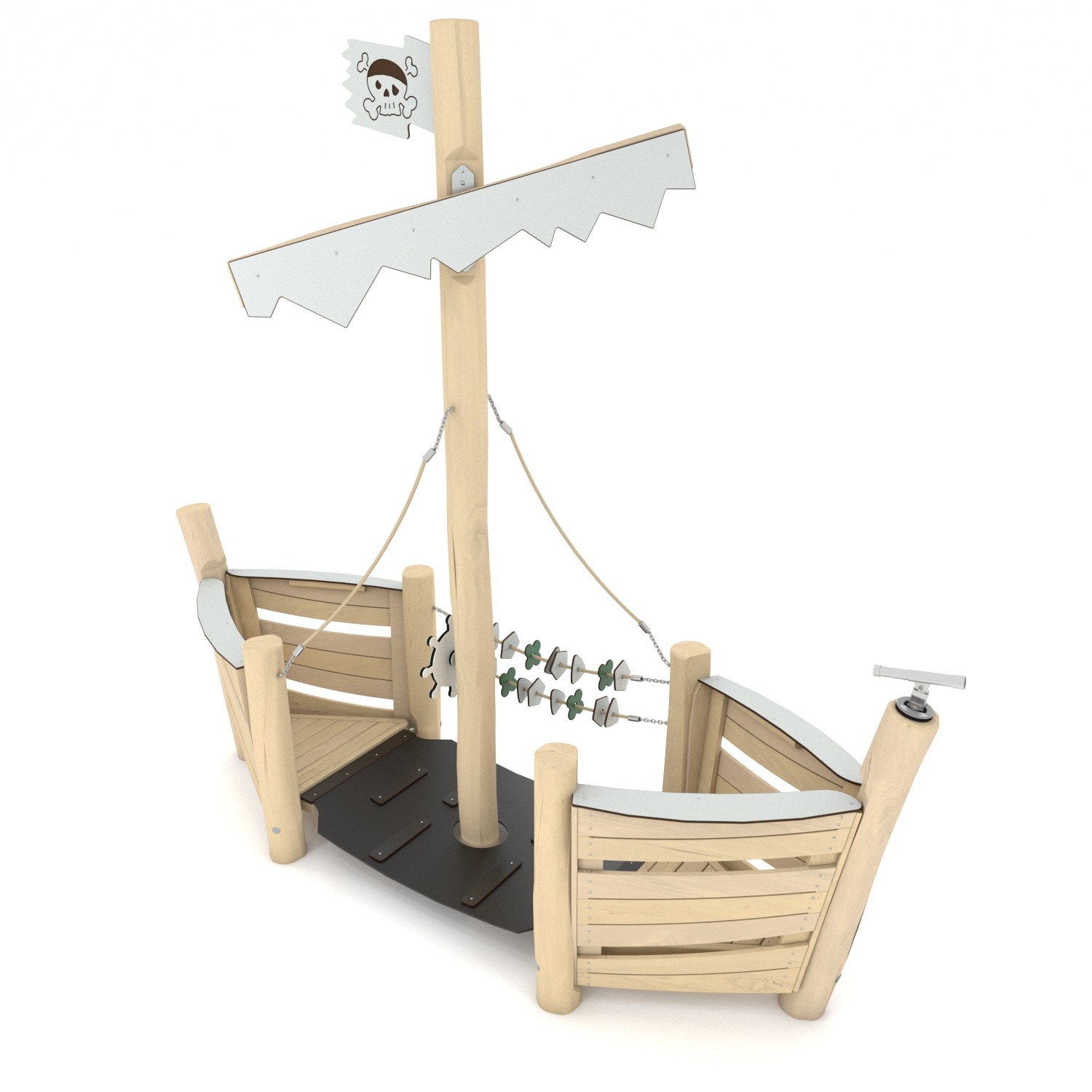 Robinienanlage Schiff Luna