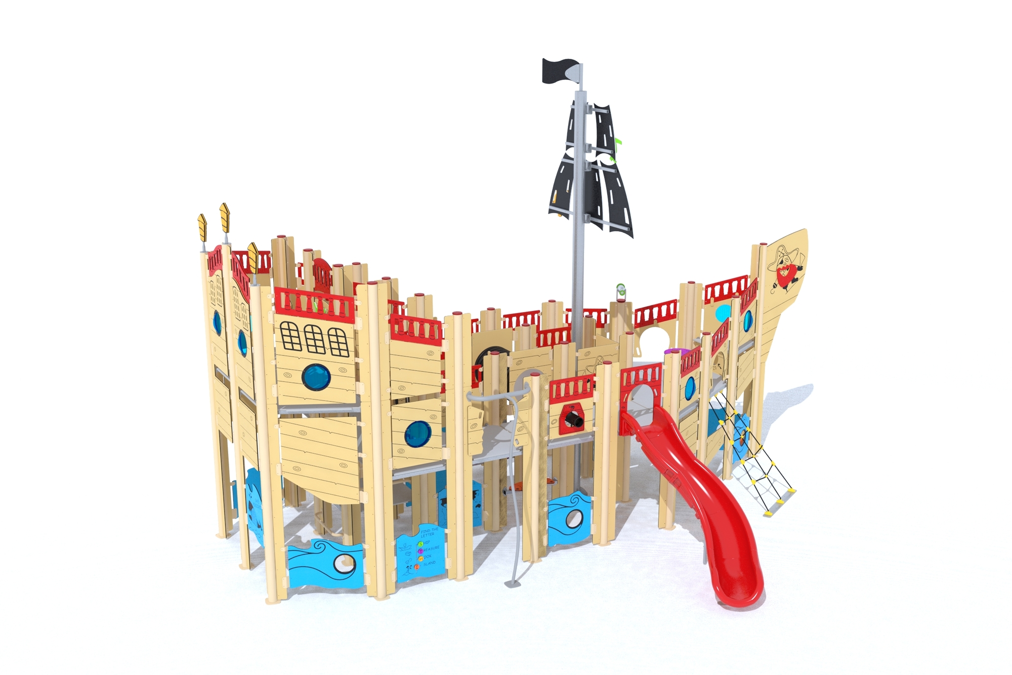 Inklusives Piratenschiff Nina