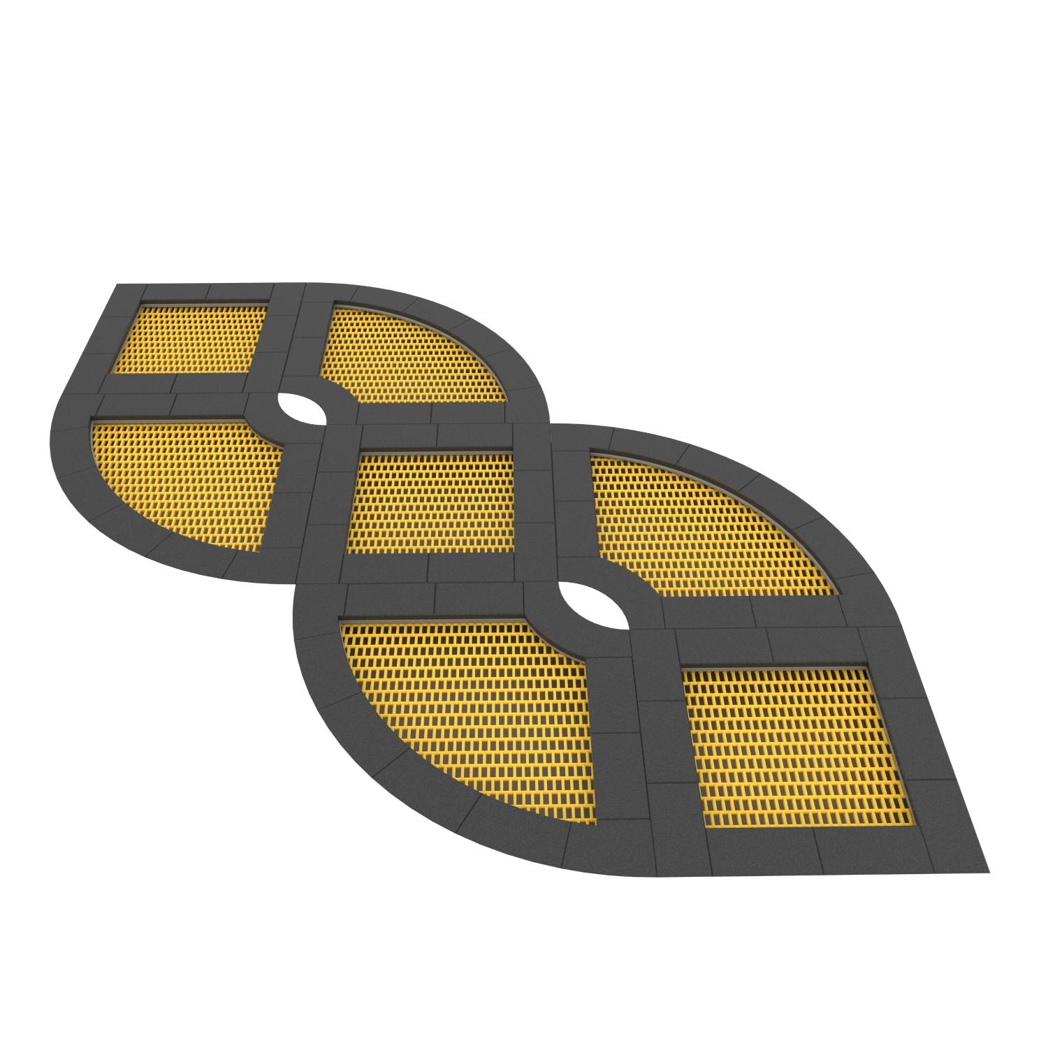 Trampolin 7,45x3,25m