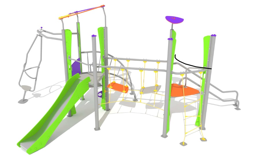 Spielanlage Tribox 8