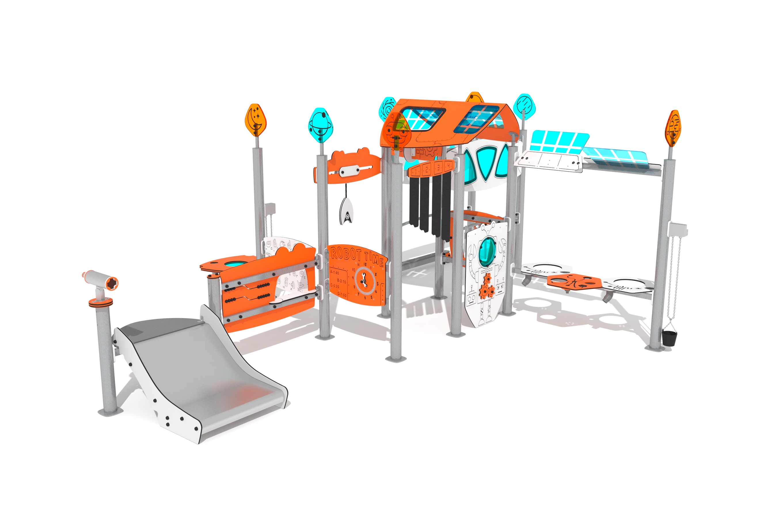 Motorikspielanlage Marsmission