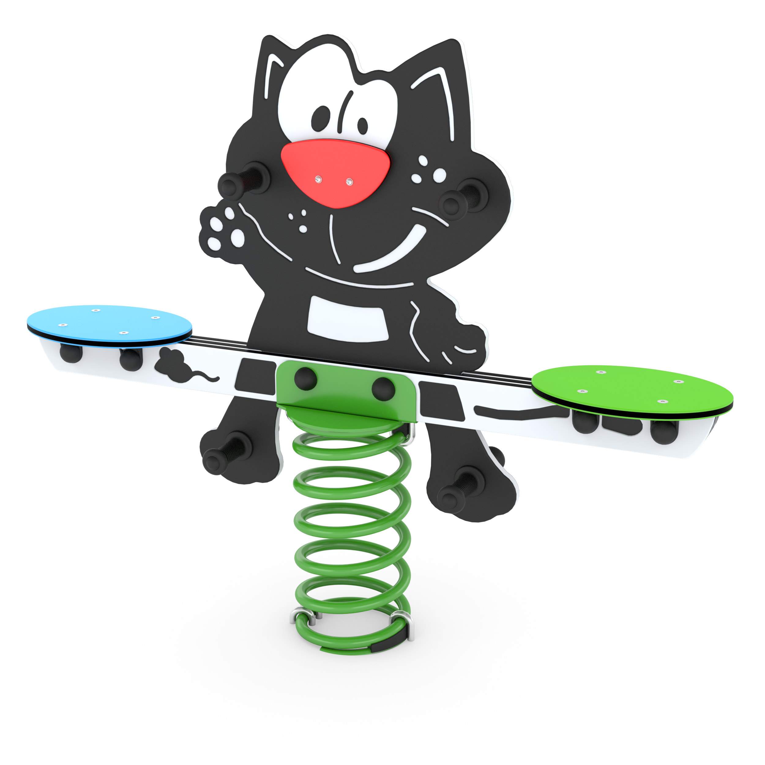 Doppelfederwipper Katze