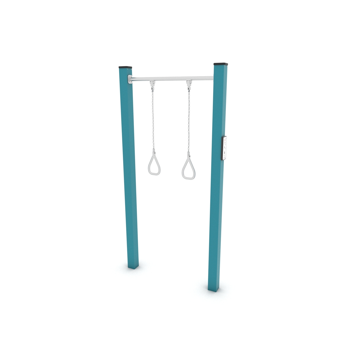 Calisthenics Klimmzugtrainer mit Ringen