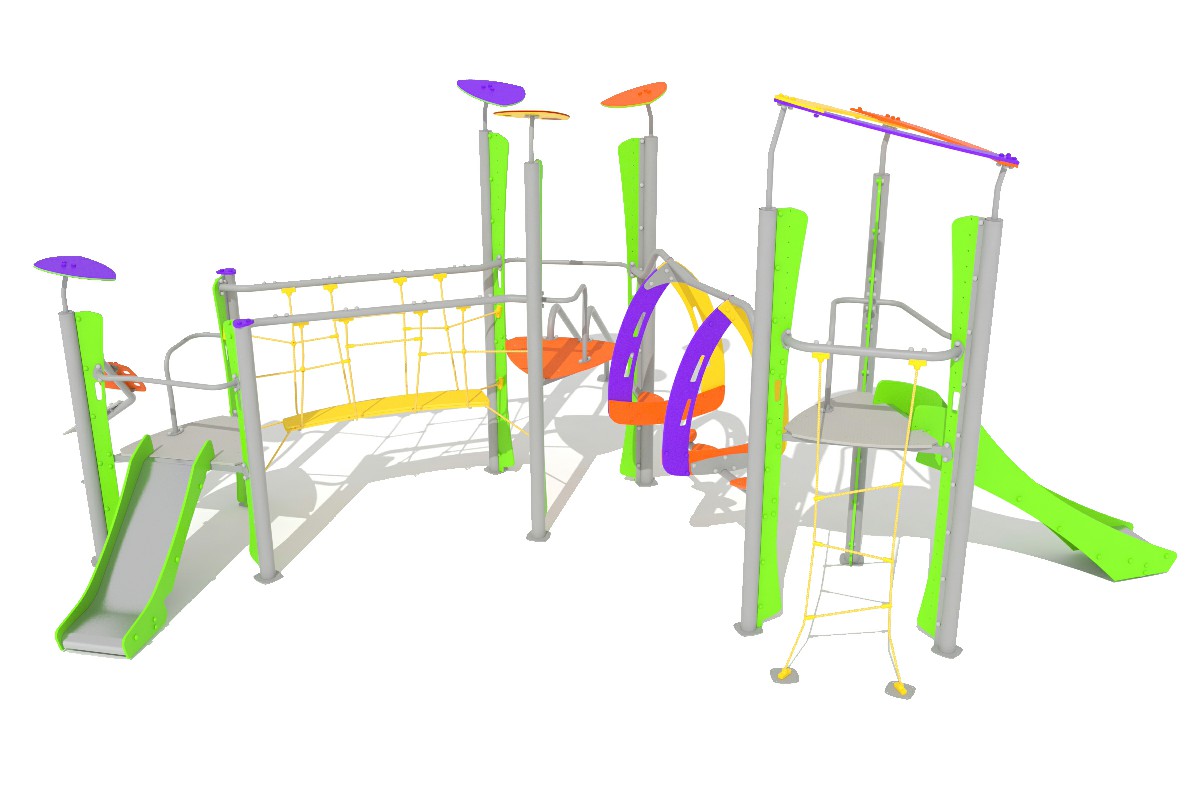 Spielanlage Tribox 9