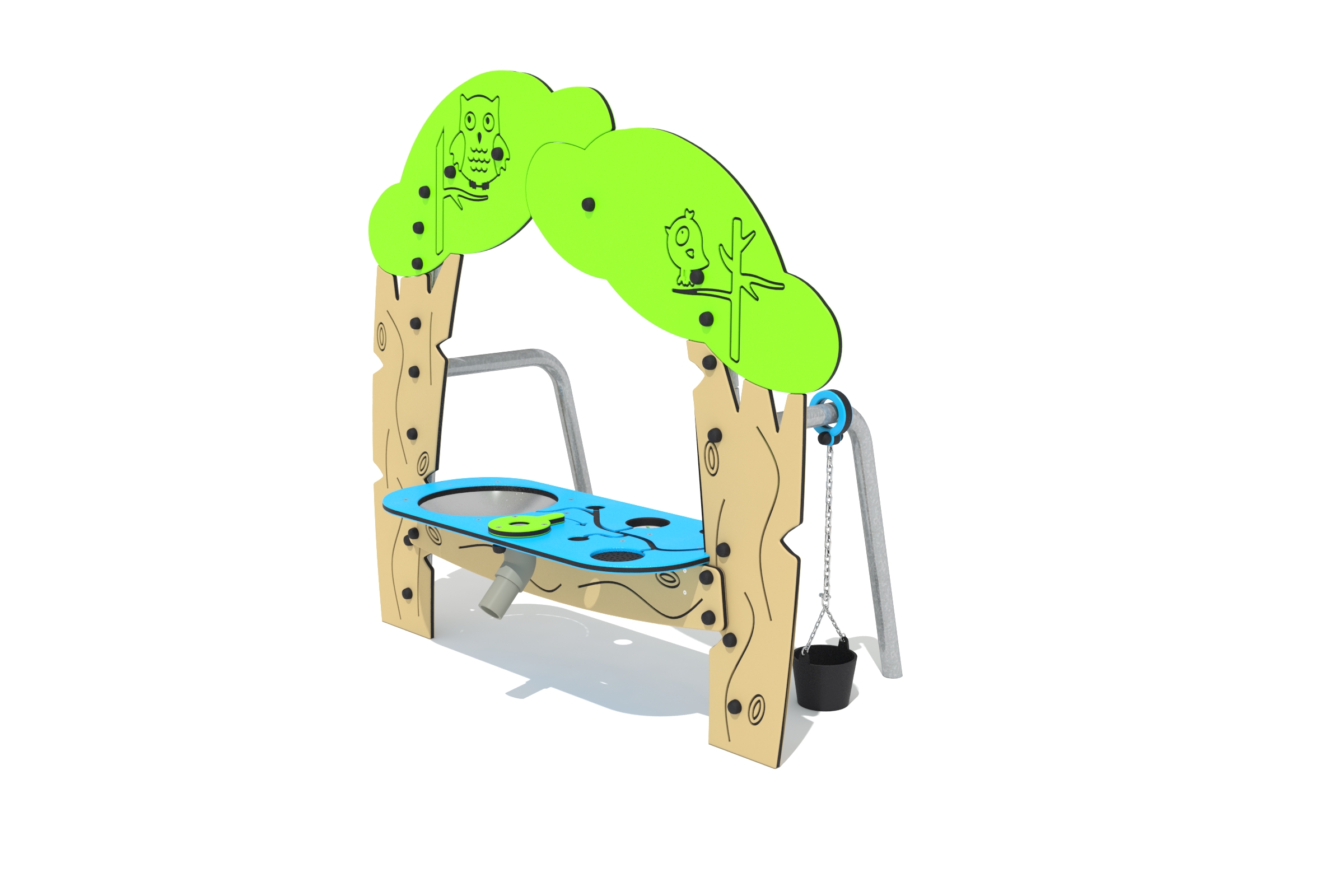 Sandbaustelle Wald 1