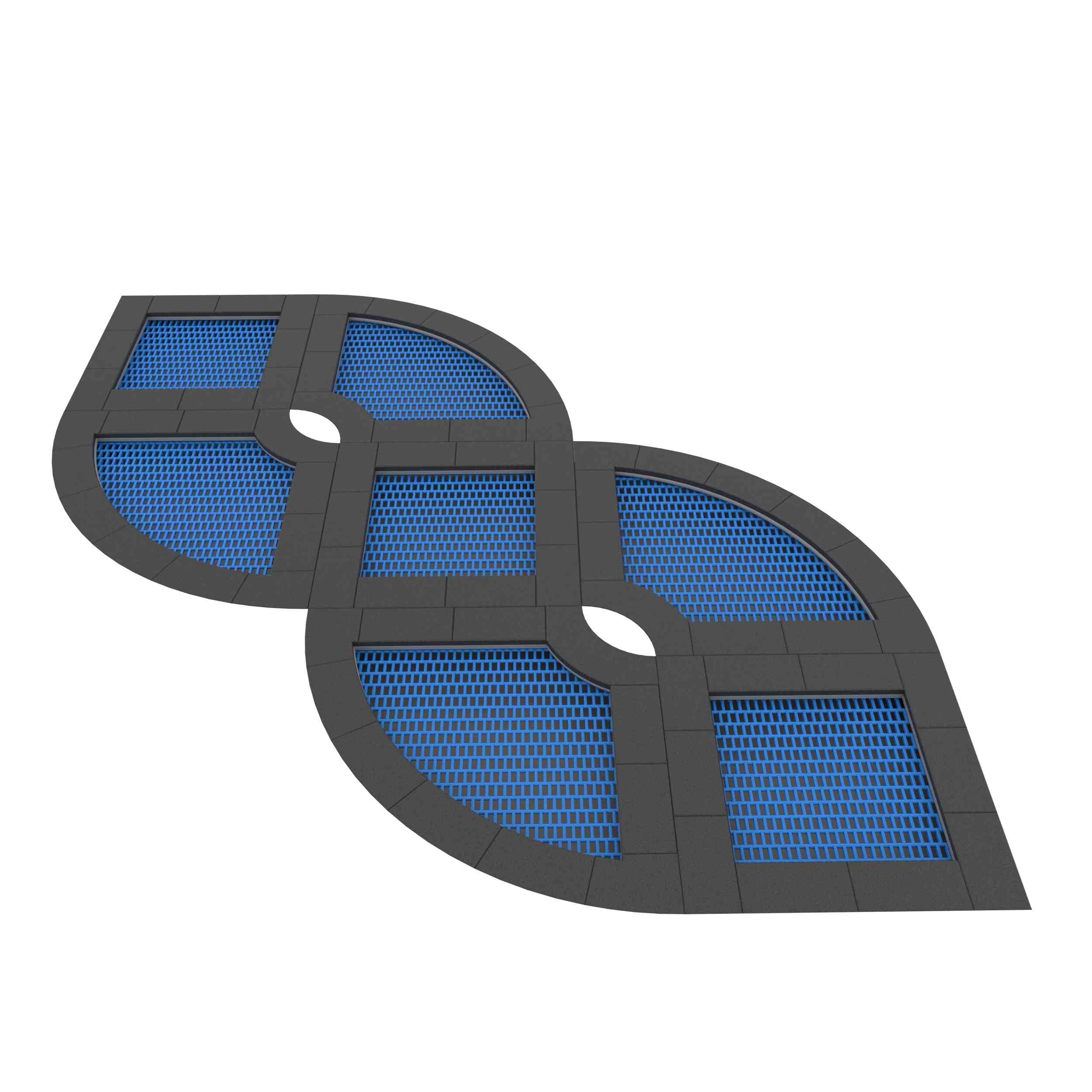 Trampolin 7,45x3,25m