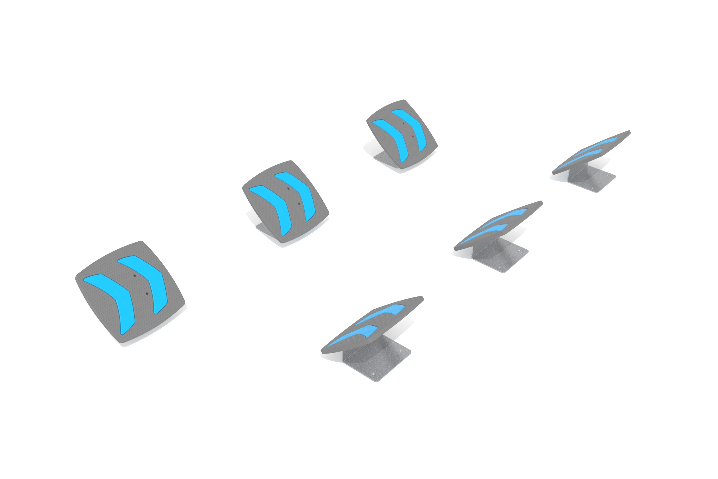 Schräge Gleichgewichtspunkte 