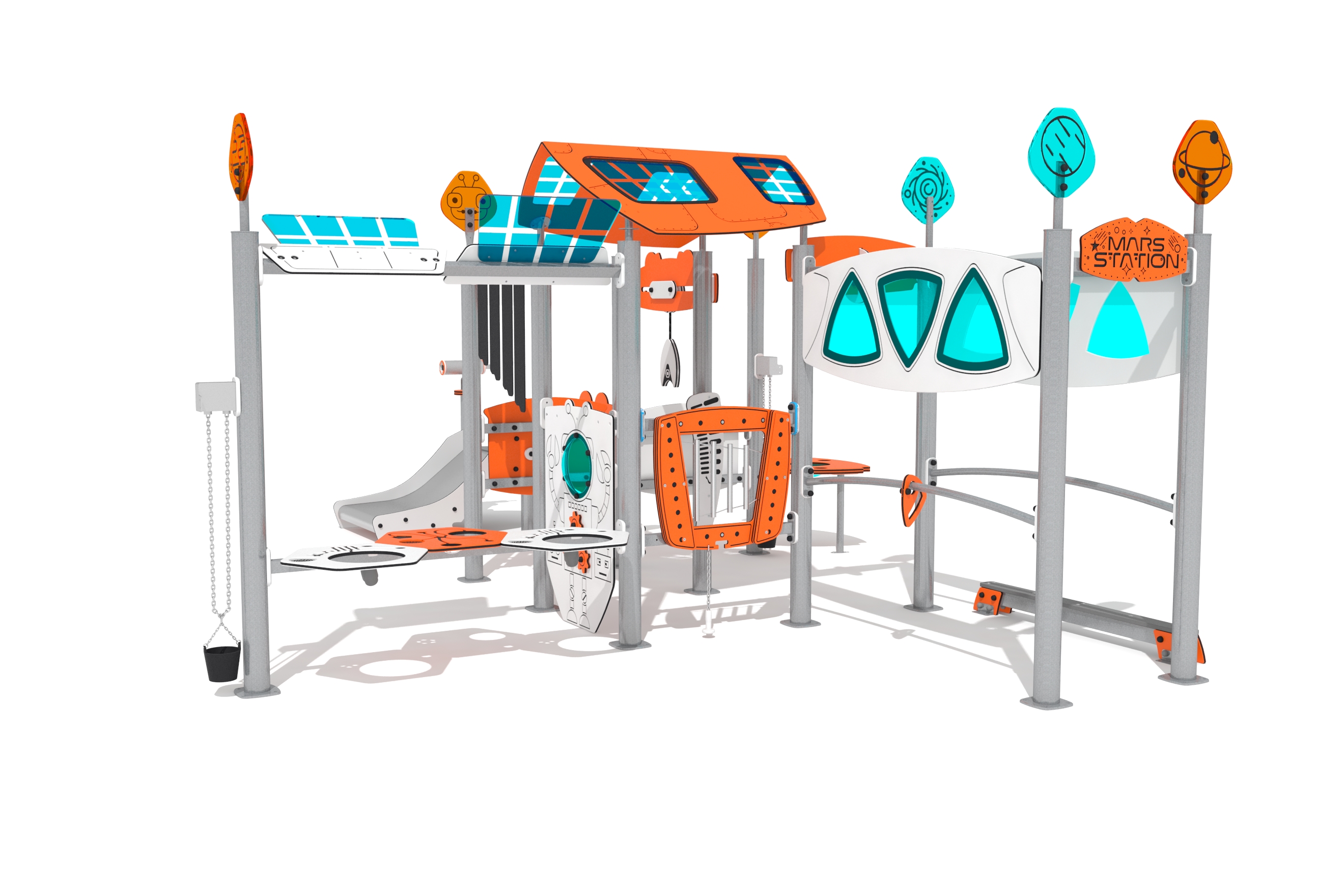 Motorikspielanlage Marsmission