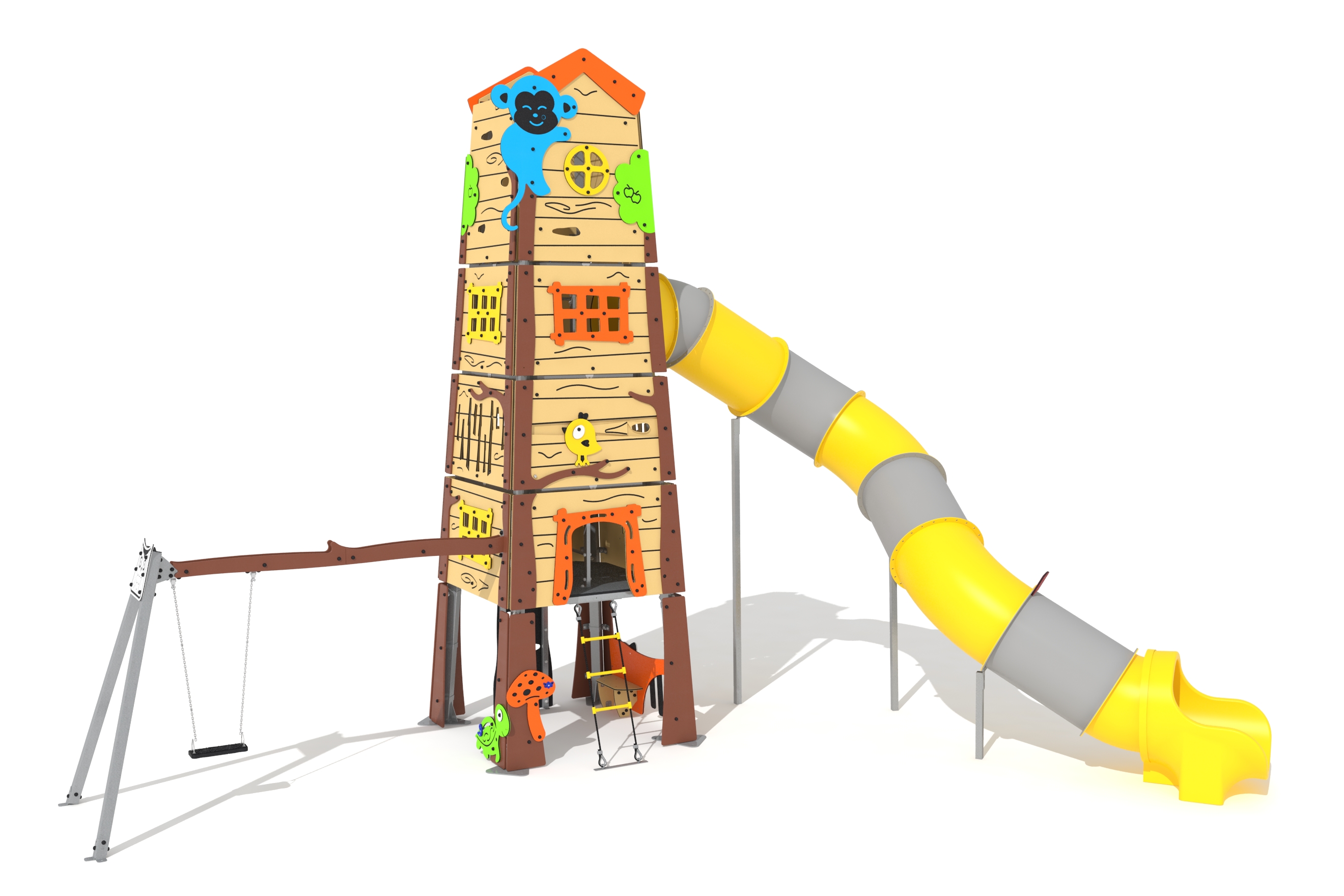 Spielturm Dschungelhaus