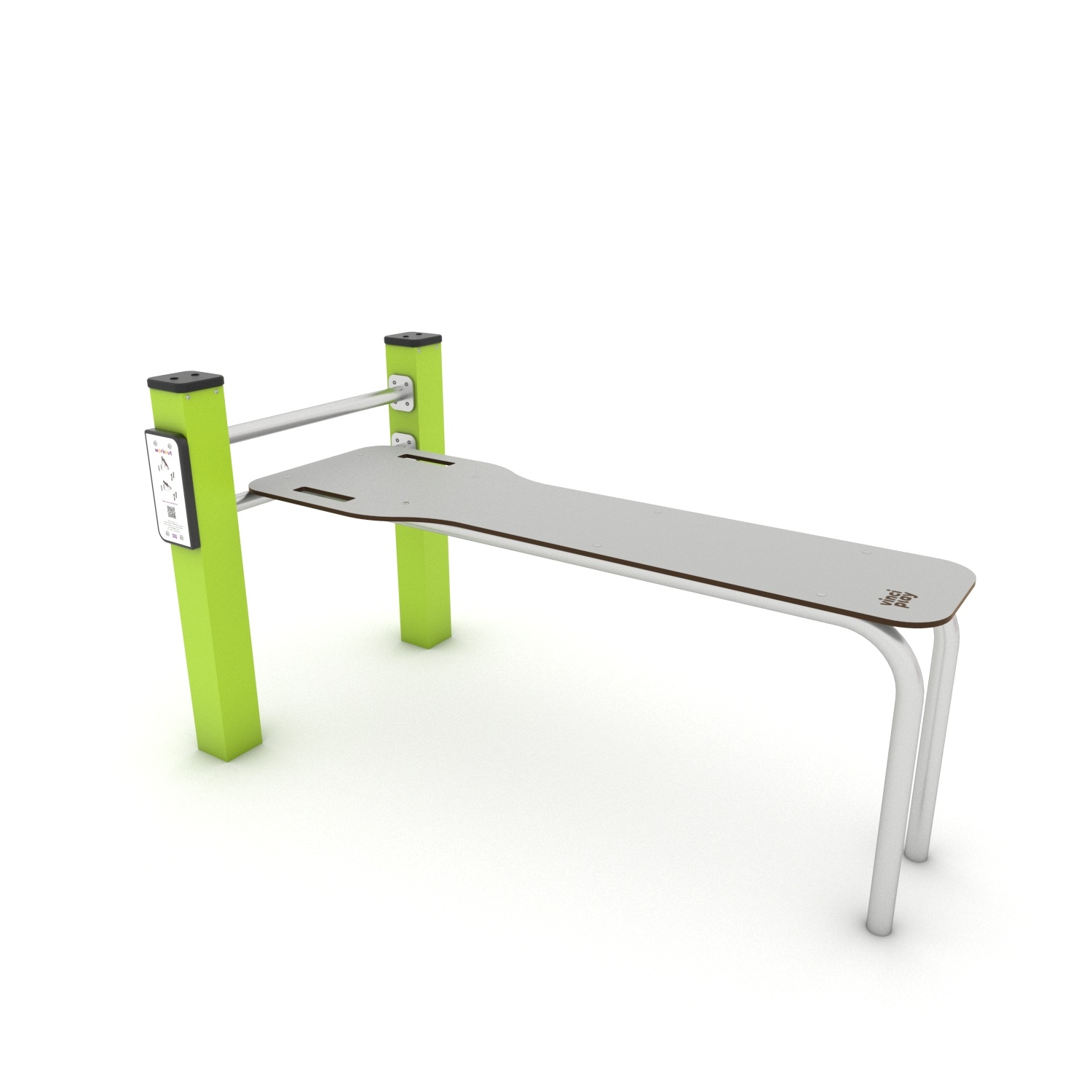 Calisthenics Sit-Up Bank gerade