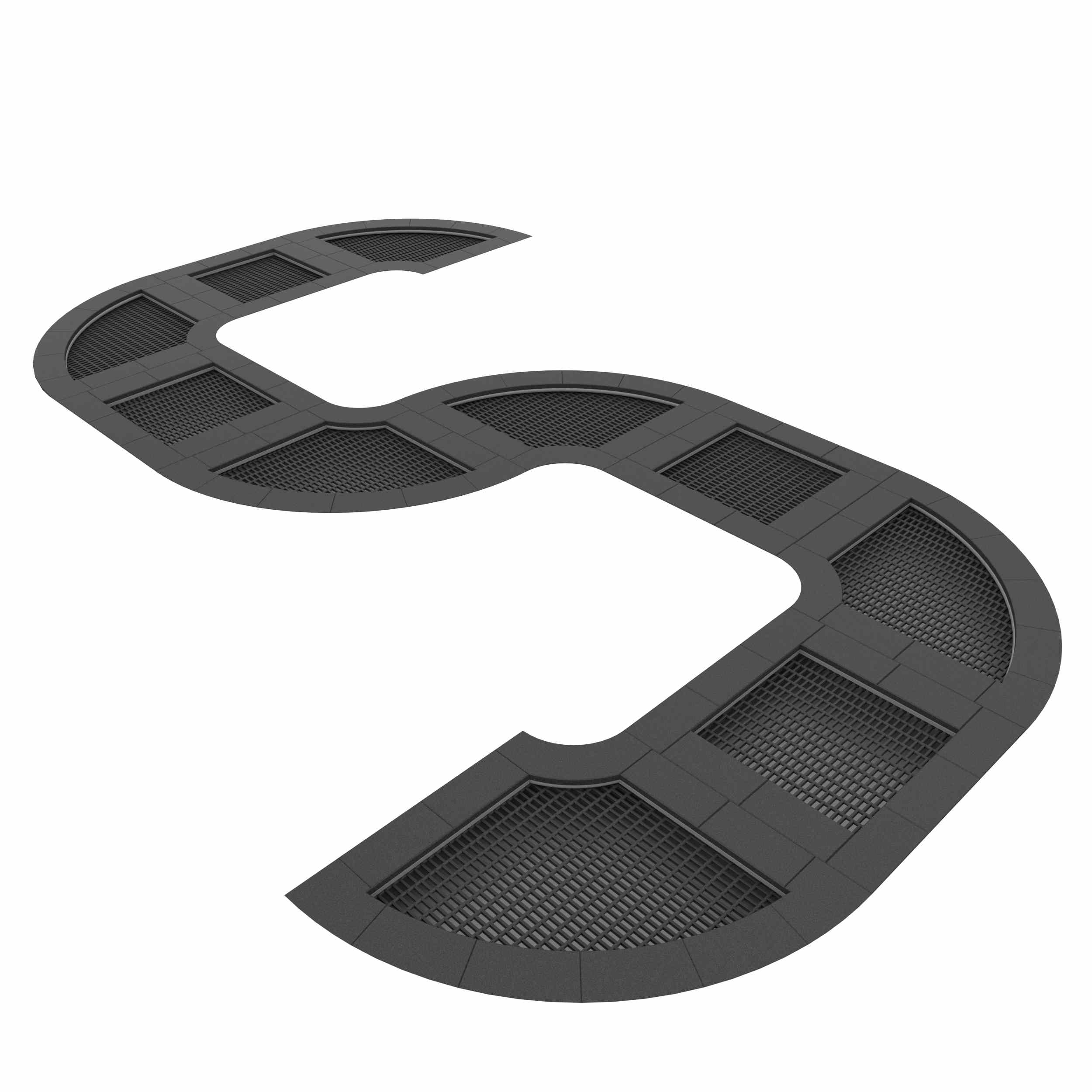 Trampolin 9x6,8 m